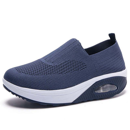 ⏳Time-Limited Special⏰Air Cushion Slip-On Walking Shoes – Breathable, Shock-Absorbing, All-Day Comfort 🌿