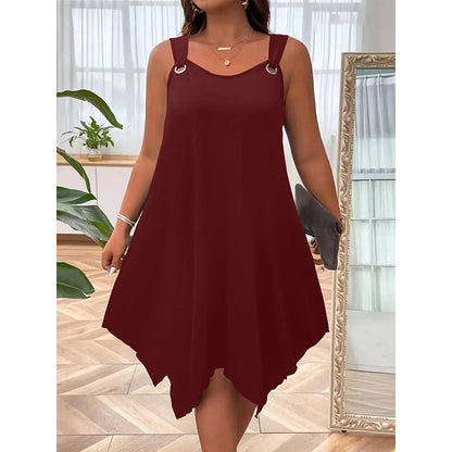⏳Time-Limited Special⏰Women's Sleeveless Dress with Asymmetrical Hem