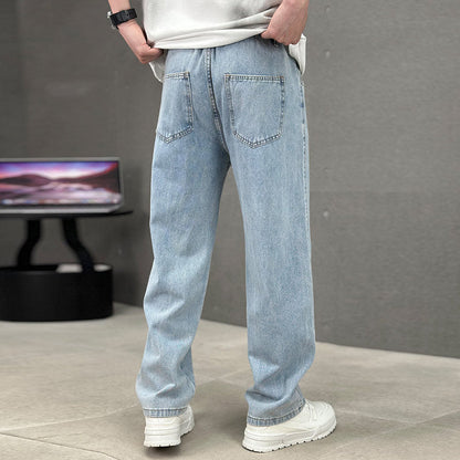 ⏳Time-Limited Special⏰Men's Loose Fit Straight Leg Pants with Classic Pockets