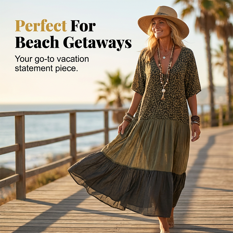 ⏳Time-Limited Special⏰Women's Elegant Bohemian Maxi Dress