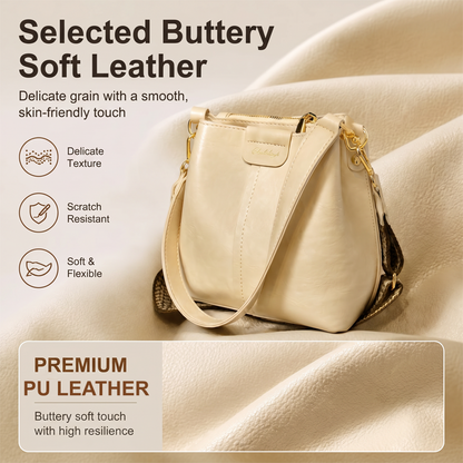 ⏳Time-Limited Special⏰Women's Vintage Large-Capacity Shoulder Bucket Bag – Spacious, Stylish & Perfect for Daily Commute – Elegant, Versatile & Timeless 💫