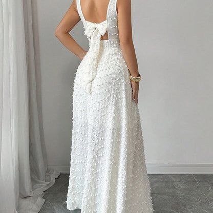 ⏳Time-Limited Special⏰Women's Sleeveless Square Neck Split Maxi Dress