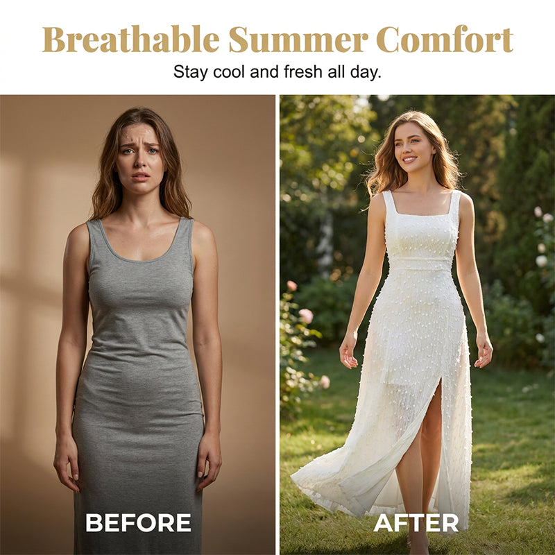 ⏳Time-Limited Special⏰Women's Sleeveless Square Neck Split Maxi Dress