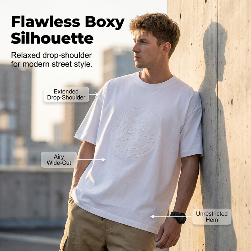 ⏳Time-Limited Special⏰Men's Loose Fit Short Sleeve Top