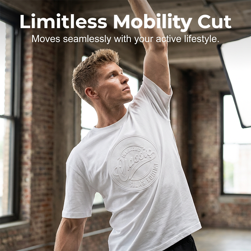 ⏳Time-Limited Special⏰Men's Loose Fit Short Sleeve Top