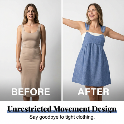 ⏳Time-Limited Special⏰Women's Casual Overall Pinafore Dress – Faux Denim, Loose Fit, Versatile ✨