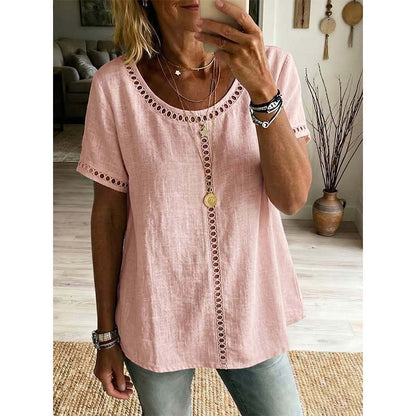 ⏳Time-Limited Special⏰Women's Casual Bohemian Style Hollow-Out Top