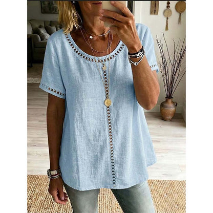 ⏳Time-Limited Special⏰Women's Casual Bohemian Style Hollow-Out Top