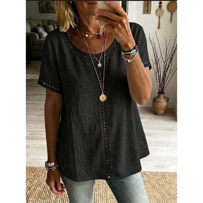 ⏳Time-Limited Special⏰Women's Casual Bohemian Style Hollow-Out Top