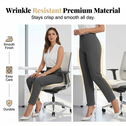 ⏳Time-Limited Special⏰Women's High Waisted Cropped Suit Pants