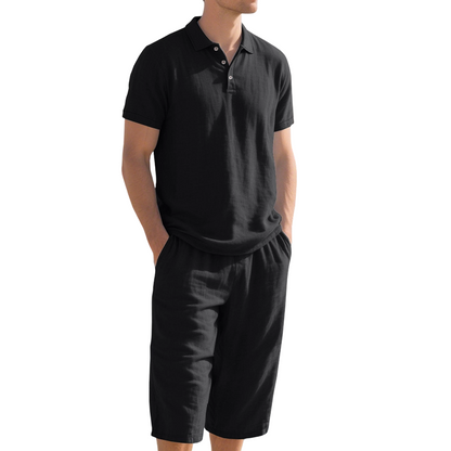 ⏳Time-Limited Special⏰Casual linen shirt and pants set for men – Lightweight, breathable, and relaxed fit – Perfect for summer, vacation, or the office – Natural, effortless look 👖