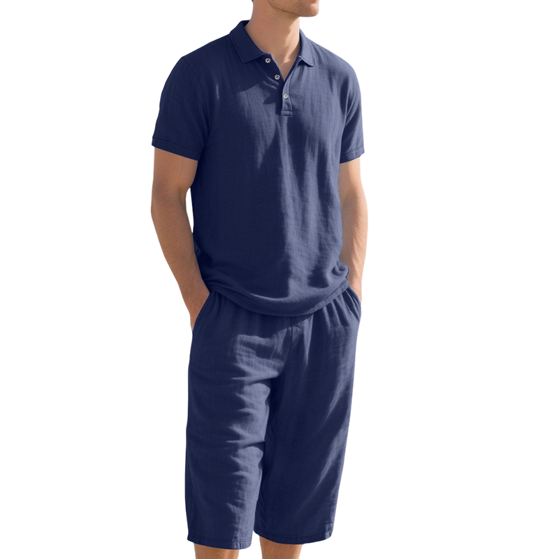 ⏳Time-Limited Special⏰Casual linen shirt and pants set for men – Lightweight, breathable, and relaxed fit – Perfect for summer, vacation, or the office – Natural, effortless look 👖