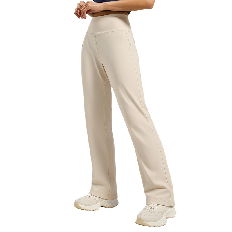 🏆 DERNIER JOUR – 50% DE RÉDUCTION ! 💥 Seulement 32,99 $ ! Pantalon de Yoga à Jambe Droite – Taille Haute, Tissu Extensible Respirant & Poche Cachée – Silhouette Flatteuse – Idéal pour le Yoga, le Sport et le Quotidien ✨🧘💪