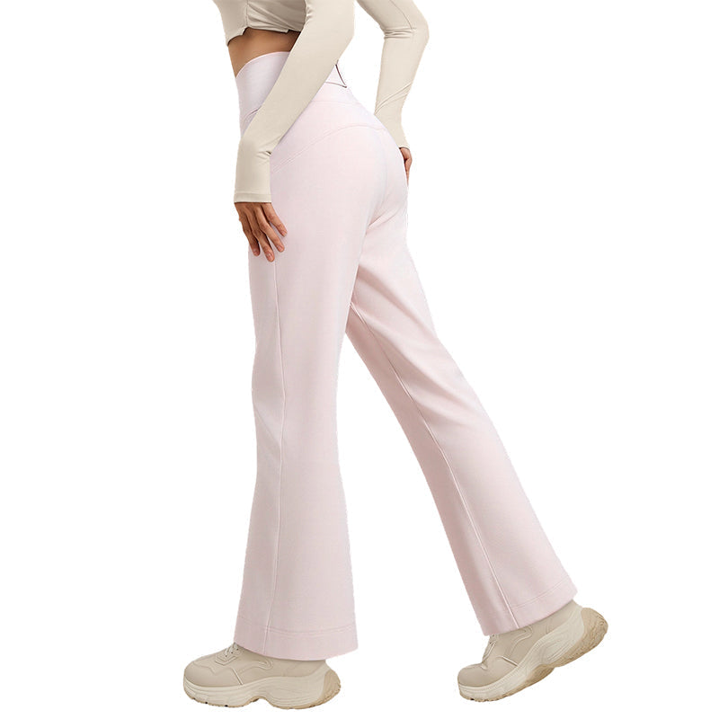 🏆 DERNIER JOUR – 50% DE RÉDUCTION ! 💥 Seulement 32,99 $ ! Pantalon de Yoga à Jambe Droite – Taille Haute, Tissu Extensible Respirant & Poche Cachée – Silhouette Flatteuse – Idéal pour le Yoga, le Sport et le Quotidien ✨🧘💪