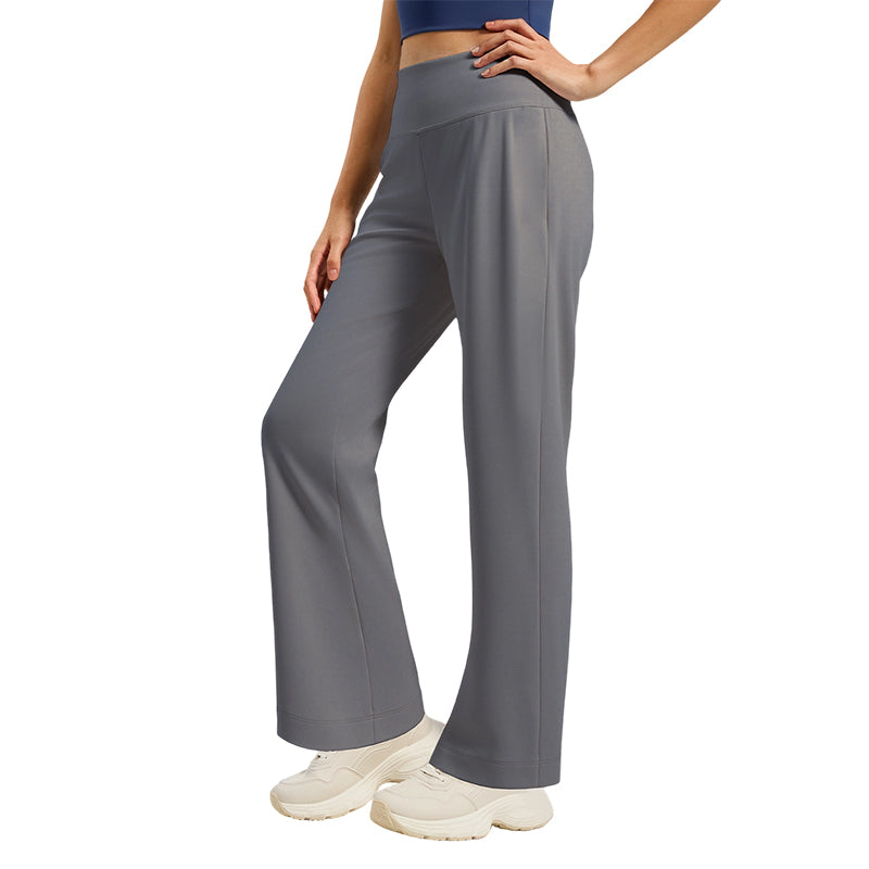 🏆 DERNIER JOUR – 50% DE RÉDUCTION ! 💥 Seulement 32,99 $ ! Pantalon de Yoga à Jambe Droite – Taille Haute, Tissu Extensible Respirant & Poche Cachée – Silhouette Flatteuse – Idéal pour le Yoga, le Sport et le Quotidien ✨🧘💪