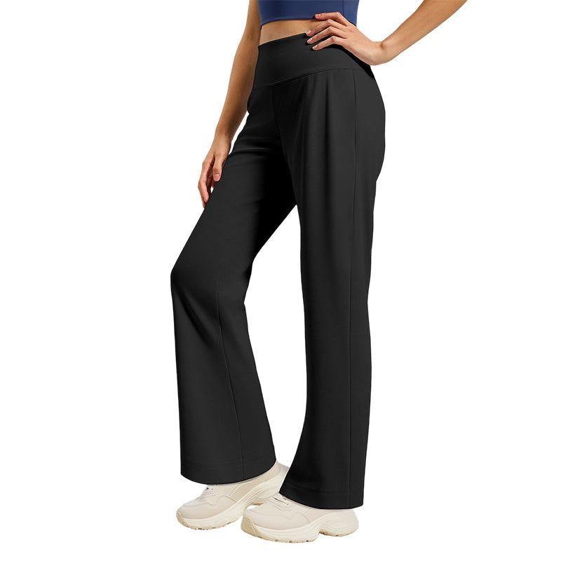 🏆 DERNIER JOUR – 50% DE RÉDUCTION ! 💥 Seulement 32,99 $ ! Pantalon de Yoga à Jambe Droite – Taille Haute, Tissu Extensible Respirant & Poche Cachée – Silhouette Flatteuse – Idéal pour le Yoga, le Sport et le Quotidien ✨🧘💪