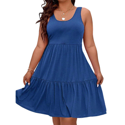⏳Time-Limited Special⏰Women's Sleeveless Knee-Length Dress