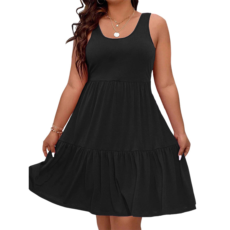 ⏳Time-Limited Special⏰Women's Sleeveless Knee-Length Dress