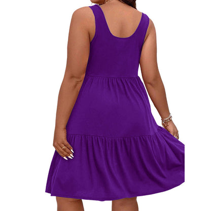 ⏳Time-Limited Special⏰Women's Sleeveless Knee-Length Dress