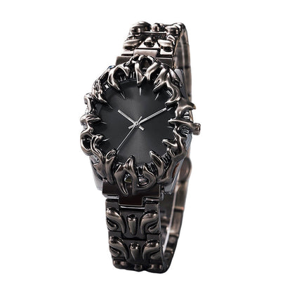 ⏳Time-Limited Special⏰Creative Claw-Shaped Quartz Watch for Men – Red Dial, Sculptural Bracelet, Statement Style 🔥