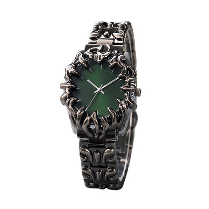 ⏳Time-Limited Special⏰Creative Claw-Shaped Quartz Watch for Men – Red Dial, Sculptural Bracelet, Statement Style 🔥