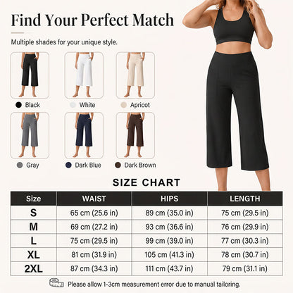 ⏳Time-Limited Special⏰Women's High-Waisted Stretch Cropped Pants