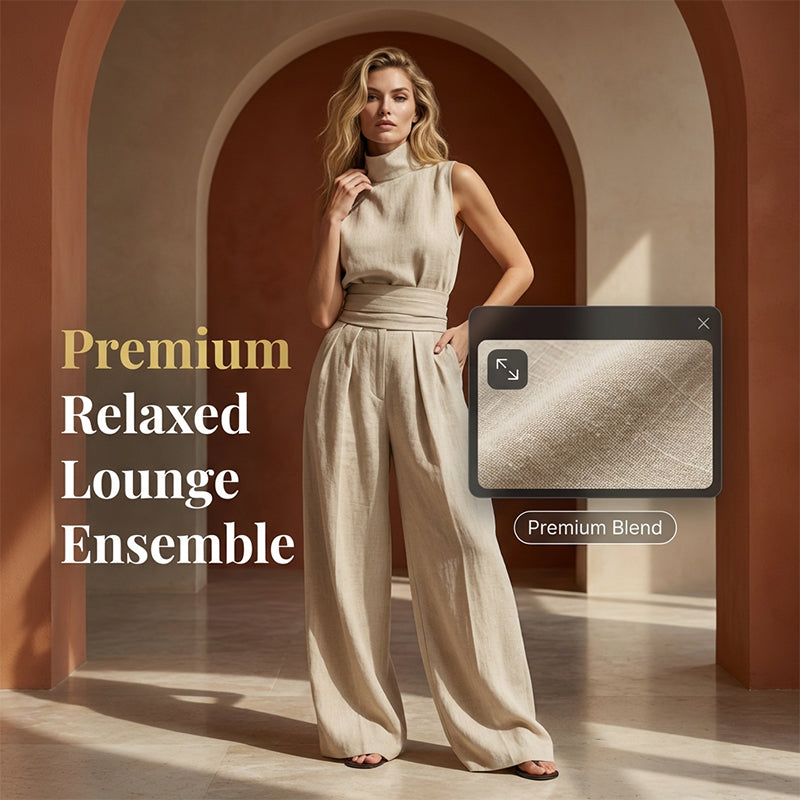 ⏳Time-Limited Special⏰Top & Wide-Leg Pant 2-Piece Set