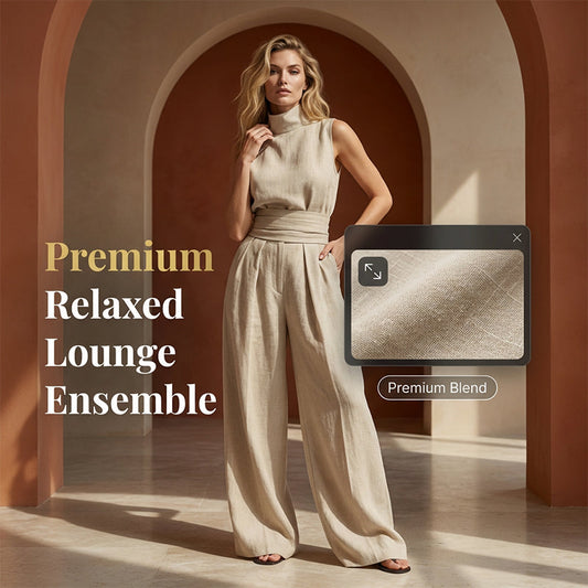 ⏳Time-Limited Special⏰Top & Wide-Leg Pant 2-Piece Set