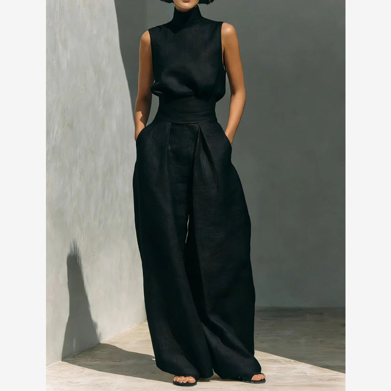 ⏳Time-Limited Special⏰Top & Wide-Leg Pant 2-Piece Set