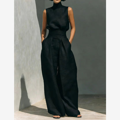 ⏳Time-Limited Special⏰Top & Wide-Leg Pant 2-Piece Set