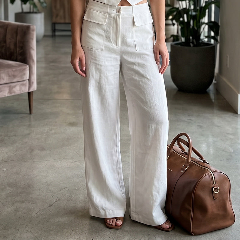 ⏳Time-Limited Special⏰Women's Casual Cotton Linen Loose-Fitting Pants