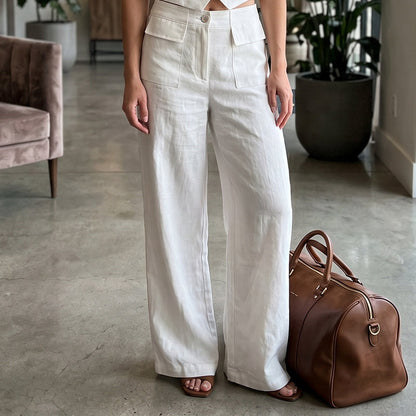 ⏳Time-Limited Special⏰Women's Casual Cotton Linen Loose-Fitting Pants