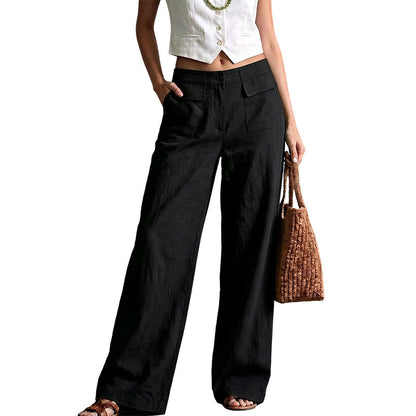 ⏳Time-Limited Special⏰Women's Casual Cotton Linen Loose-Fitting Pants