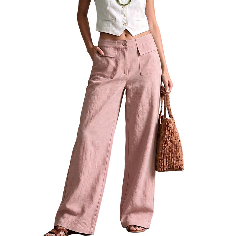 ⏳Time-Limited Special⏰Women's Casual Cotton Linen Loose-Fitting Pants