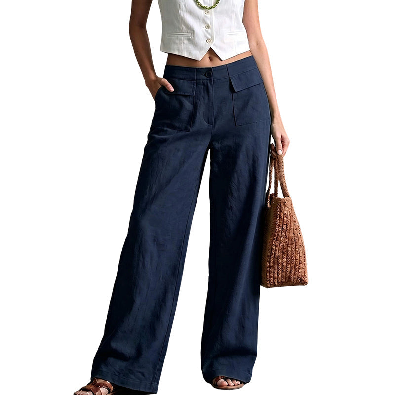 ⏳Time-Limited Special⏰Women's Casual Cotton Linen Loose-Fitting Pants