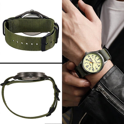 ⏳Time-Limited Special⏰Men's Quartz Watch with Luminous Display – Dual Glow, 30M Water Resistant, Date Window 🕶️
