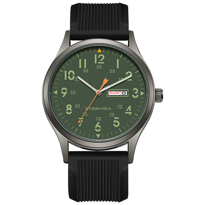 ⏳Time-Limited Special⏰Men's Quartz Watch with Luminous Display – Dual Glow, 30M Water Resistant, Date Window 🕶️