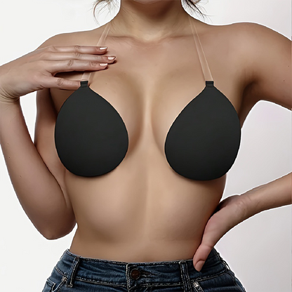 ⏳Limited-time 50% off⏰Halter Neck Teardrop Silicone Invisible Bra👙
