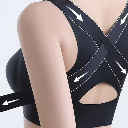 🎉FLASH DEAL 45% OFF – Posture-Support Front-Closure Bra · 50K+ SOLD! · Seamless, Soft Fabric, Invisible Under Clothes, All-Day Comfort 🤸‍♀️