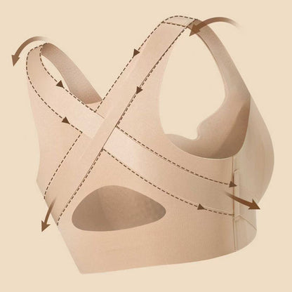 🎉FLASH DEAL 45% OFF – Posture-Support Front-Closure Bra · 50K+ SOLD! · Seamless, Soft Fabric, Invisible Under Clothes, All-Day Comfort 🤸‍♀️