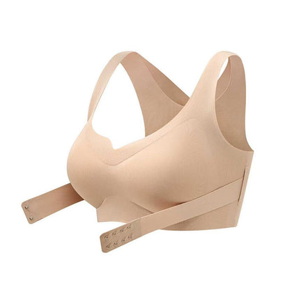 🎉FLASH DEAL 45% OFF – Posture-Support Front-Closure Bra · 50K+ SOLD! · Seamless, Soft Fabric, Invisible Under Clothes, All-Day Comfort 🤸‍♀️