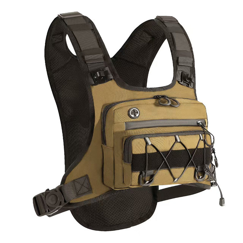 💥 Gear Within Reach | Men's Waterproof Tactical Chest Vest Pack