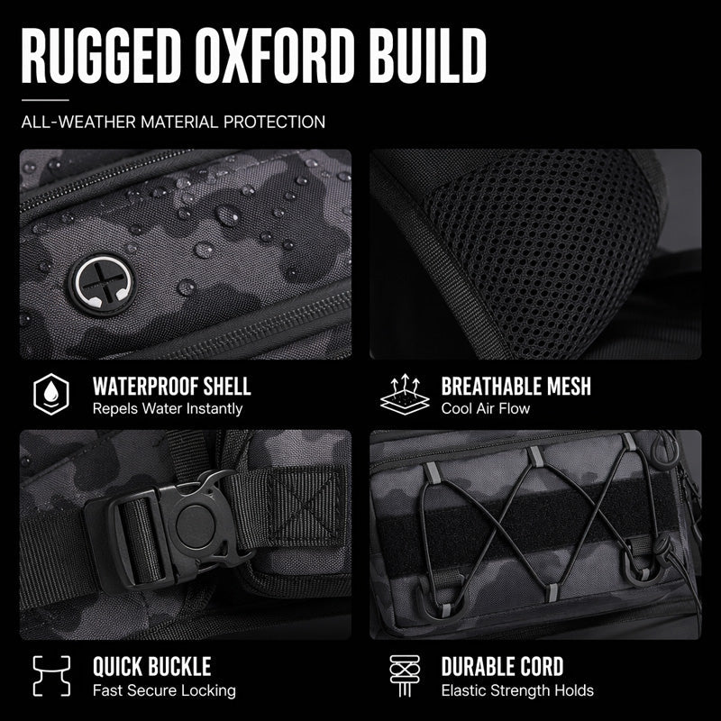 💥 Gear Within Reach | Men's Waterproof Tactical Chest Vest Pack