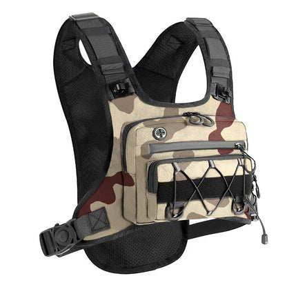 💥 Gear Within Reach | Men's Waterproof Tactical Chest Vest Pack