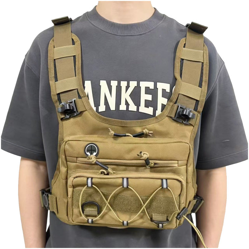 💥 Gear Within Reach | Men's Waterproof Tactical Chest Vest Pack