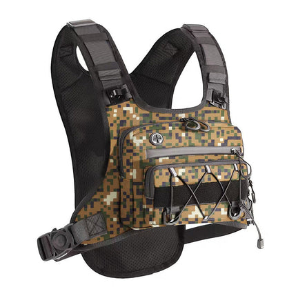 💥 Gear Within Reach | Men's Waterproof Tactical Chest Vest Pack