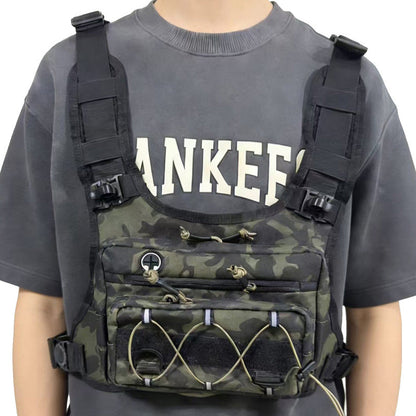 💥 Gear Within Reach | Men's Waterproof Tactical Chest Vest Pack