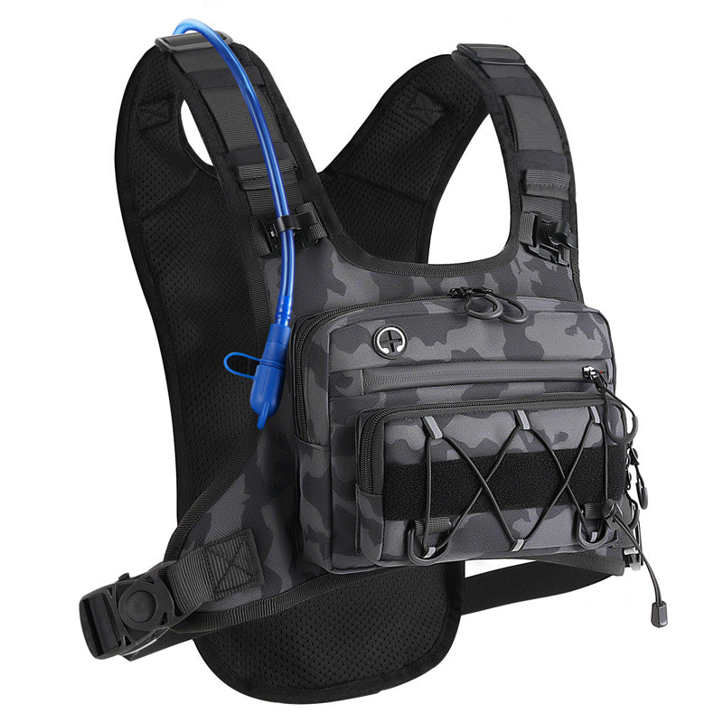 💥 Gear Within Reach | Men's Waterproof Tactical Chest Vest Pack