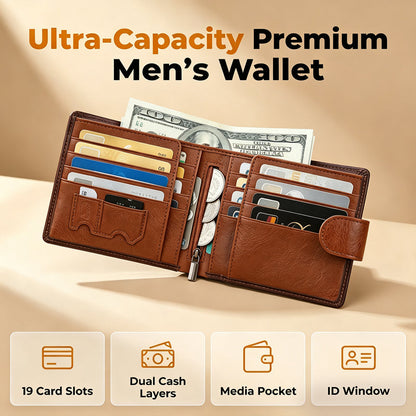 🔥🎁50K Over Sold!!!Men's Vintage RFID Blocking Wallet