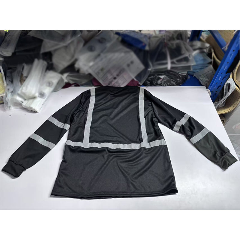 🦺 Stay Seen, Stay Comfortable | Men's High-Visibility Reflective Work Top